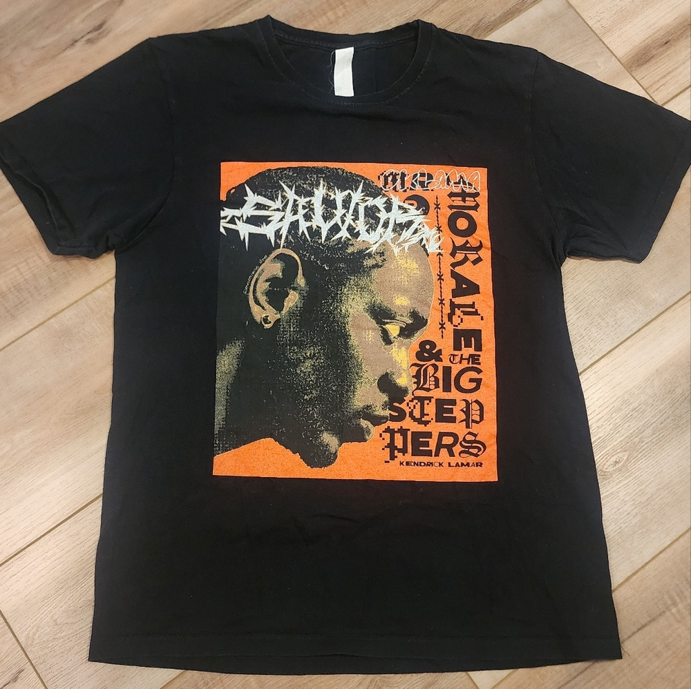 Kendrick Lamar Black Graphic T-Shirt Medium